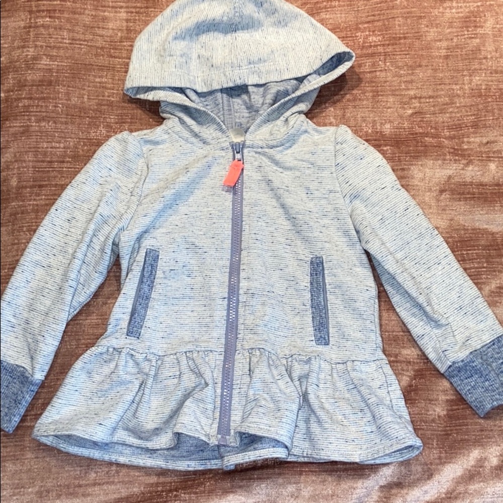 Cotton Peplum Jacket